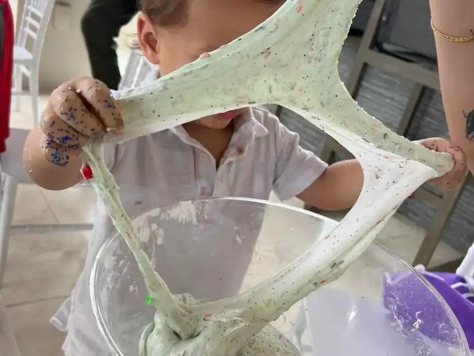 Slime Party Training Video: photo from one of our parties