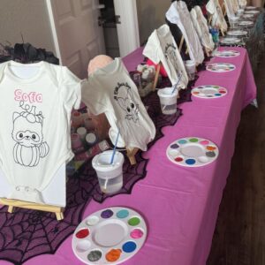Crafty Onesie Painting Party – Baby Shower Host Training Video